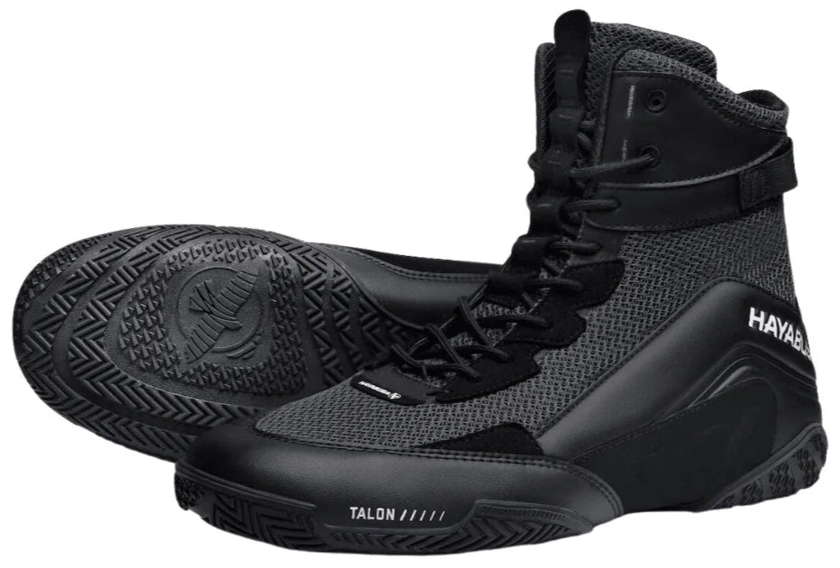 Hayabusa Talon Boxing Shoes - Black