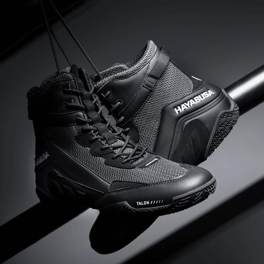Hayabusa Talon Boxing Shoes - Black