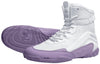 Hayabusa Talon Lavender Boxing Shoes - White/Lavender