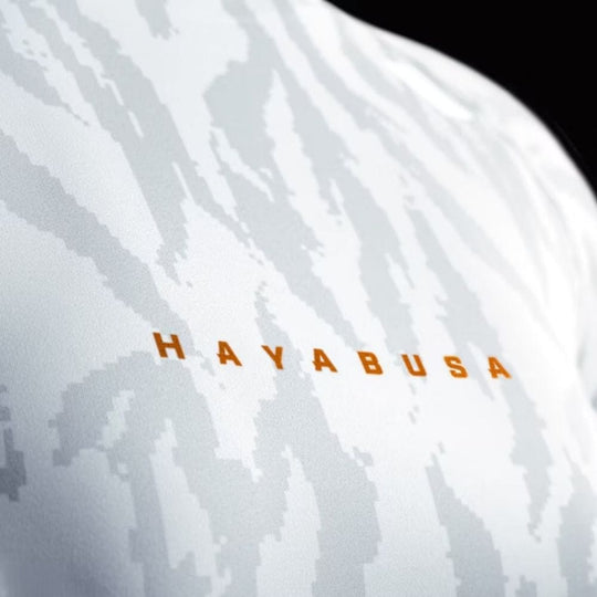 Hayabusa Womens Apex Short Sleeve Rashguard - Ash White