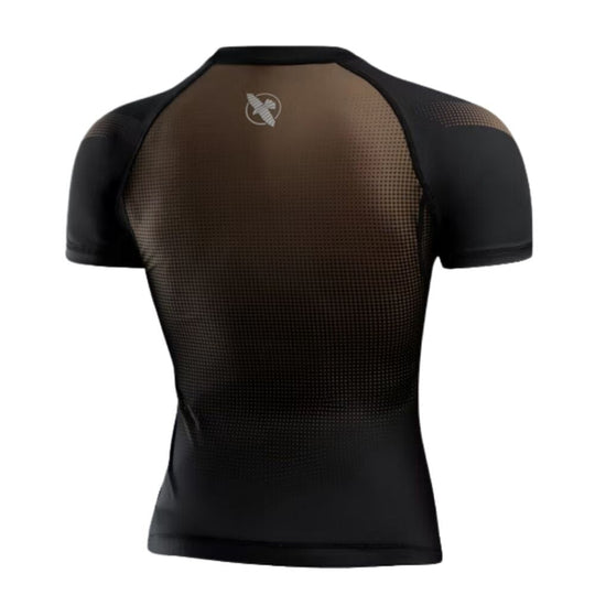 Hayabusa Womens Pro Ranked Short Sleeve Rashguard - Brown