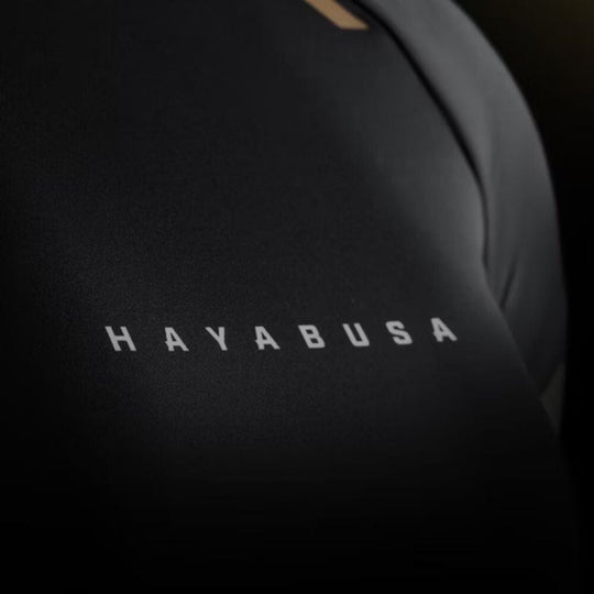 Hayabusa Womens Pro Ranked Short Sleeve Rashguard - Brown