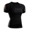 Hayabusa Womens Pro Ranked Short Sleeve Rashguard - Brown