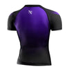 Hayabusa Womens Pro Ranked Short Sleeve Rashguard - Purple