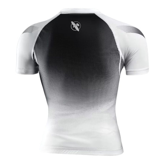 Hayabusa Womens Pro Ranked Short Sleeve Rashguard - White