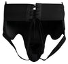 Powrbox Gladiator Hipguard Groin Protector - Shadow - Matte Black/Grey