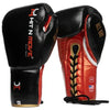 Hit N Move Pro Agility Boxing Gloves - Lace Up - Orign Black