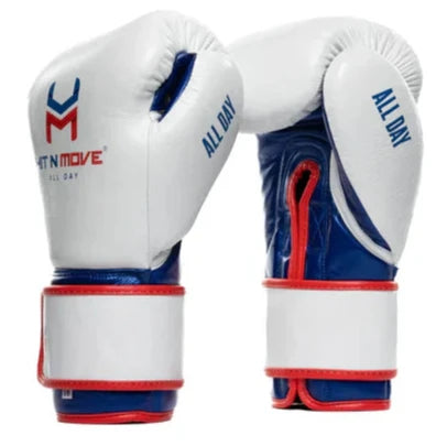 Hit N Move Pro Balance - Hook & Loop - White/Blue/Red
