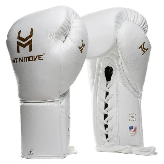 Hit N Move Pro Balance - Lace Up - White/Gold