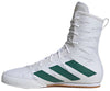 Adidas Box Hog 4 Boxing Boots - White/Green/Black