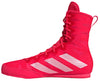 Adidas Box Hog 4 Boxing Boots - Red/Metallic/Black