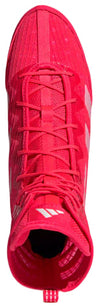 Adidas Box Hog 4 Boxing Boots - Red/Metallic/Black