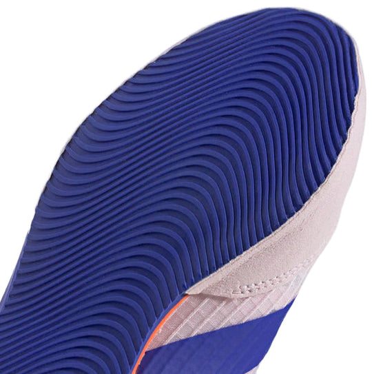 Adidas Box Hog 4 Boxing Boots - Pink/Blue/Orange