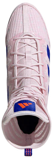 Adidas Box Hog 4 Boxing Boots - Pink/Blue/Orange
