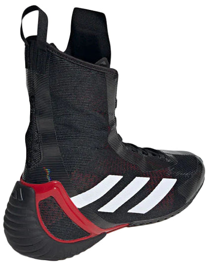 Adidas Speedex Ultra Boxing Boots - Black/White/Ruby