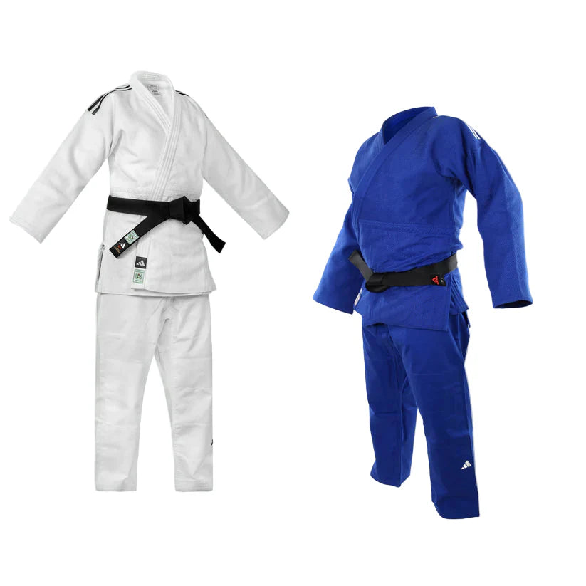 Adidas IJF3 Champion III Uniform Bundle White & Blue