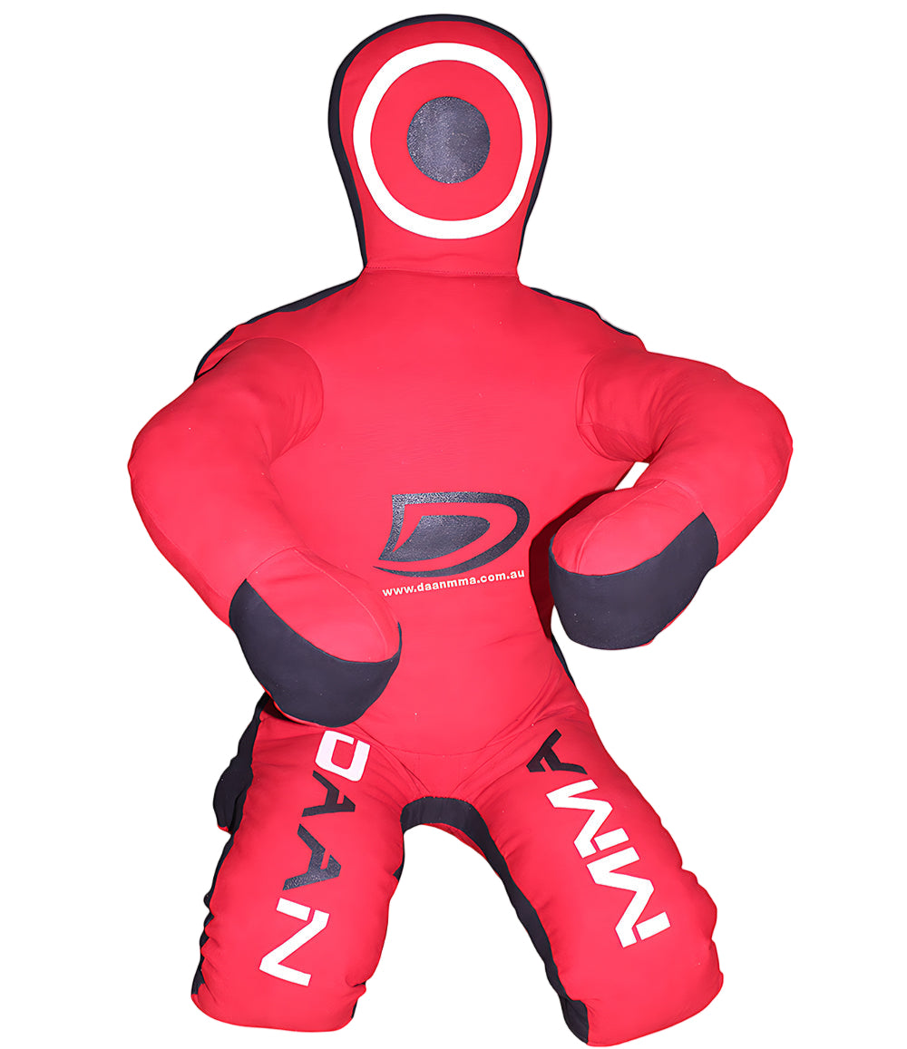 DAAN MMA Premium Flexi Canvas Grappling Dummy - Red