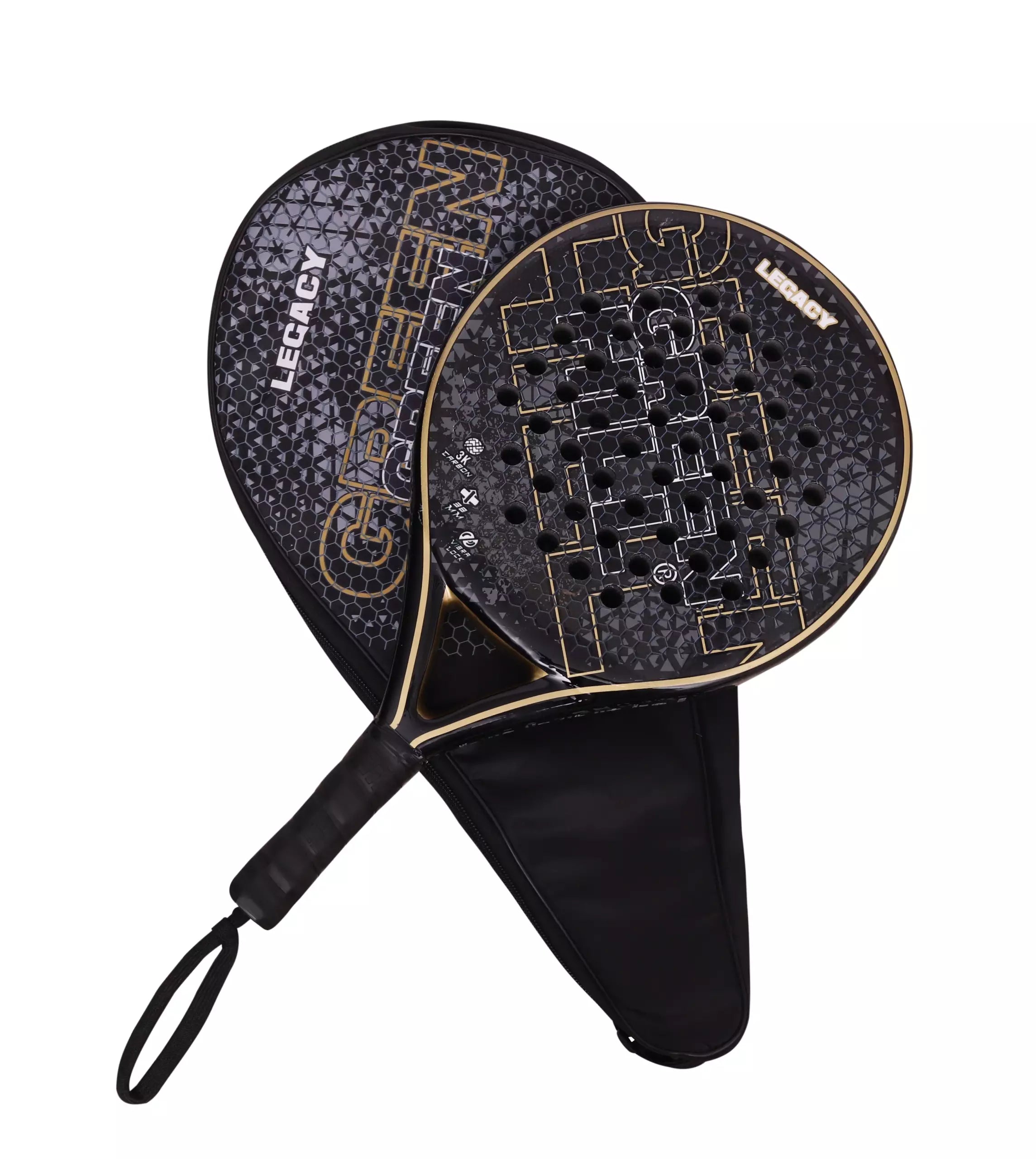 Green Hill Premium Fiber Carbon Padel Racket-Legacy 3.2