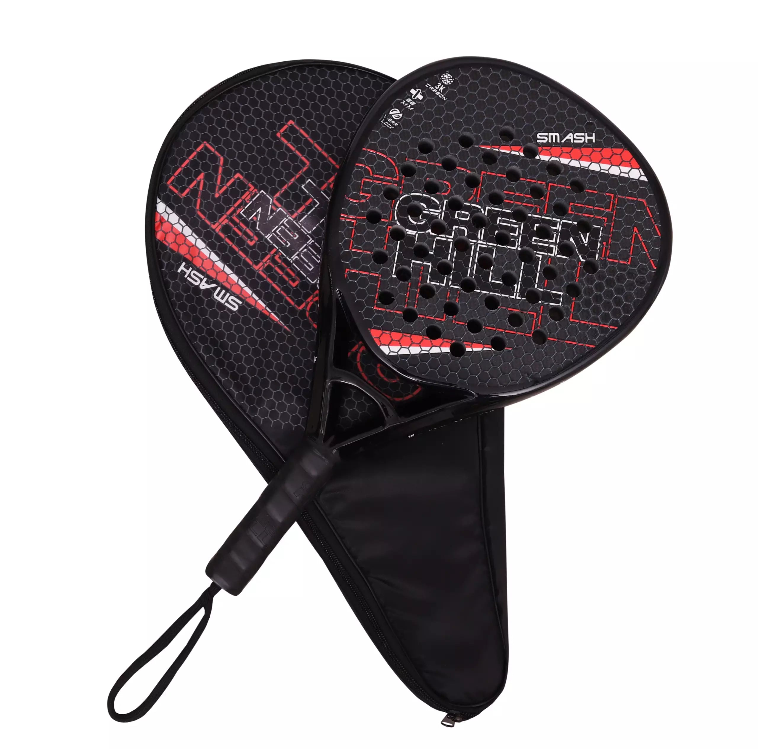 Green Hill Premium Fiber Carbon Padel Racket-diamond 3.2