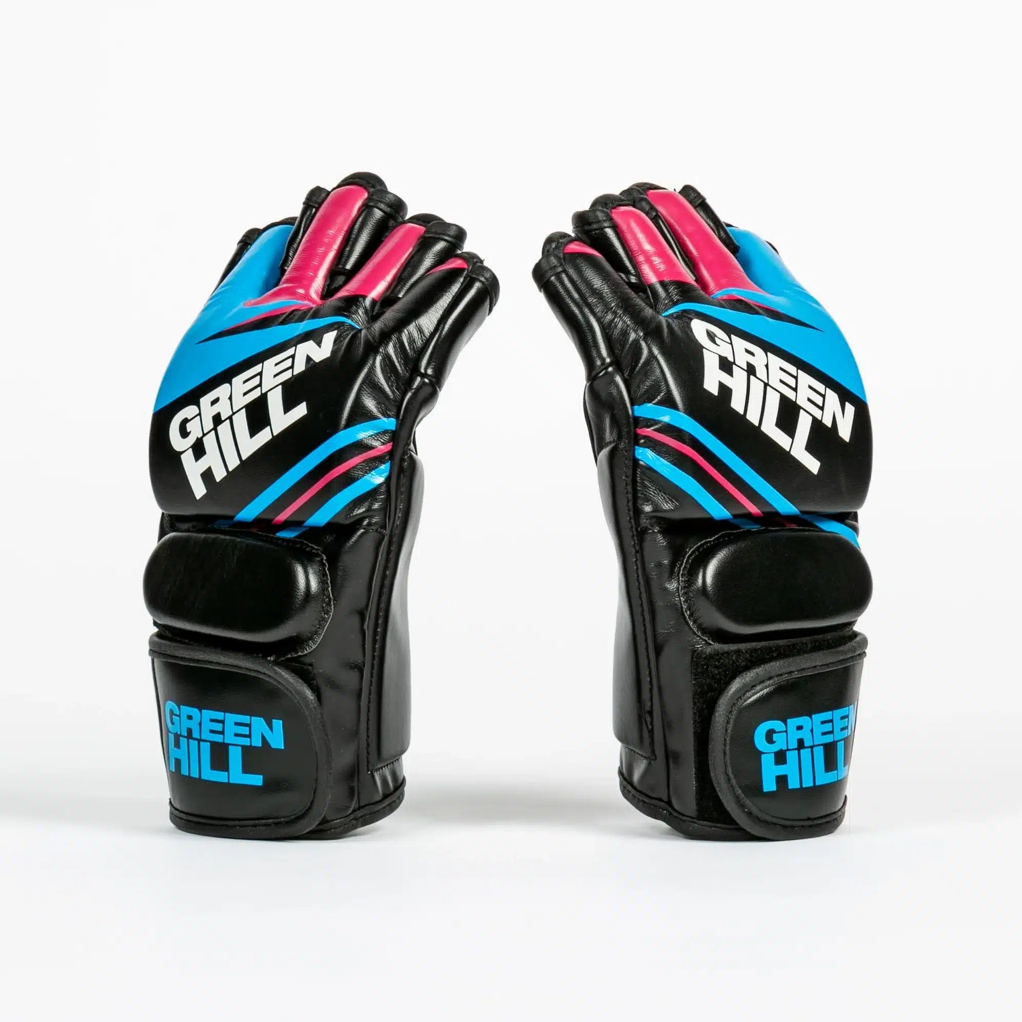 Green Hill MMA Gloves Chroma Rage - Black/Blue