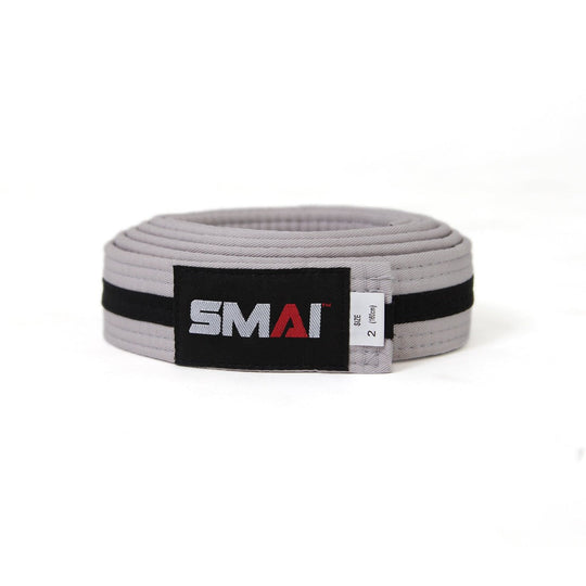 SMAI Martial Arts Belt - Black Stripe