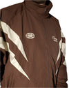 Engage Champion Mentality Track Jacket - Brown/White