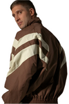 Engage Champion Mentality Track Jacket - Brown/White