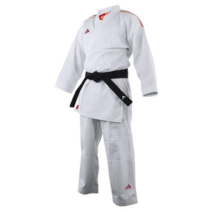 Adidas Karate Kumite Fighter Karate Uniform - Red Stripes