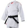 Adidas Karate Kumite Fighter Karate Uniform - Red Stripes