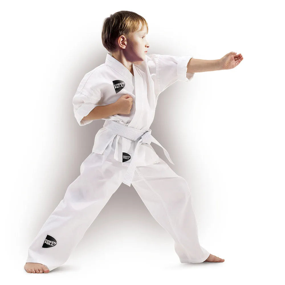 Green Hill Karate Suit Junior - White