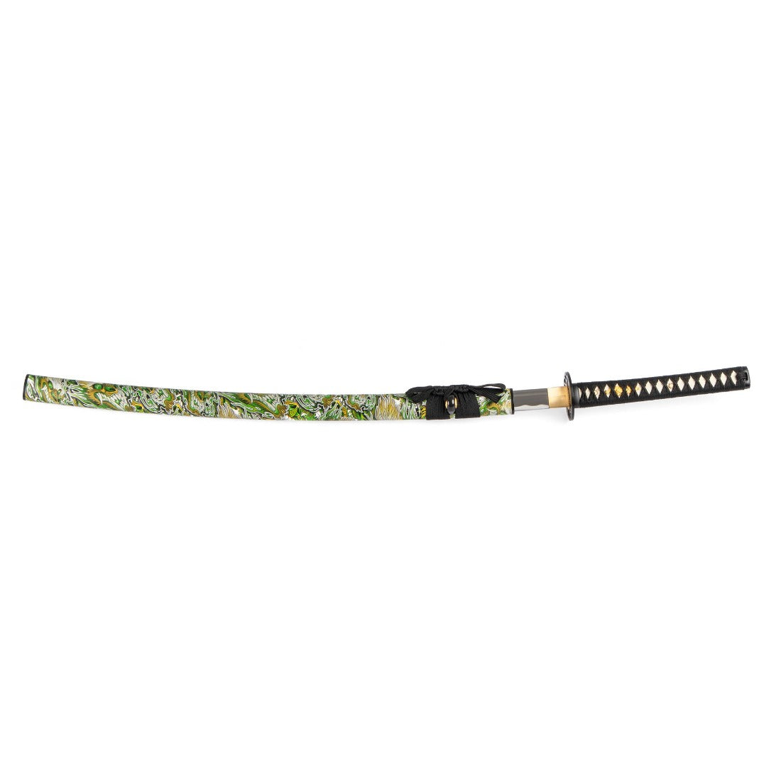 SMAI Katana - Medium Carbon Emerald Dragon