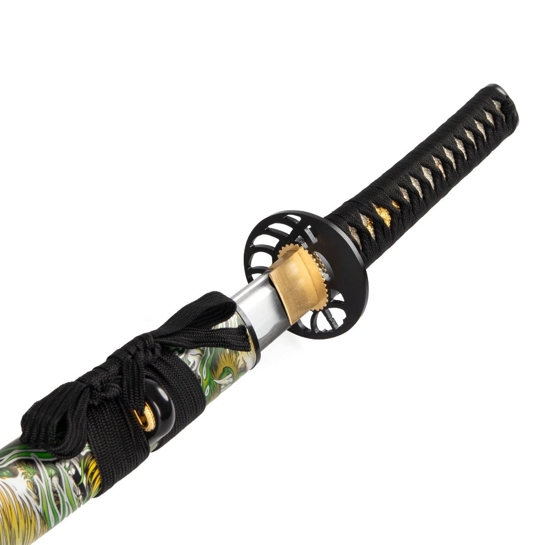 SMAI Katana - Medium Carbon Emerald Dragon