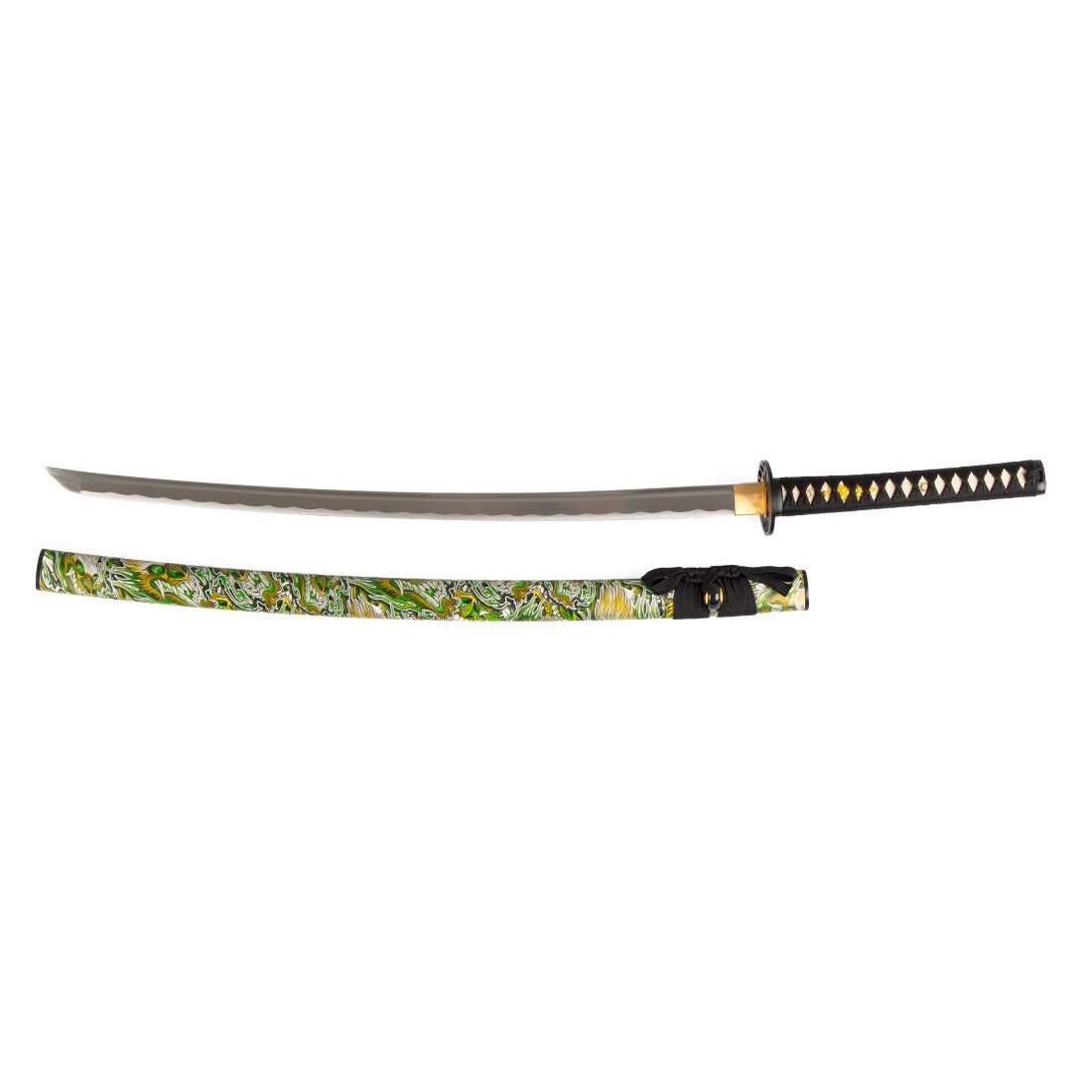 SMAI Katana - Medium Carbon Emerald Dragon