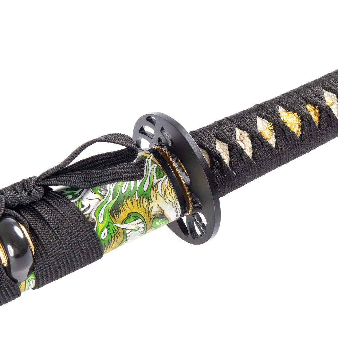 SMAI Katana - Medium Carbon Emerald Dragon