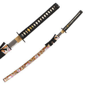 SMAI Katana - Medium Carbon Sakura Dragon