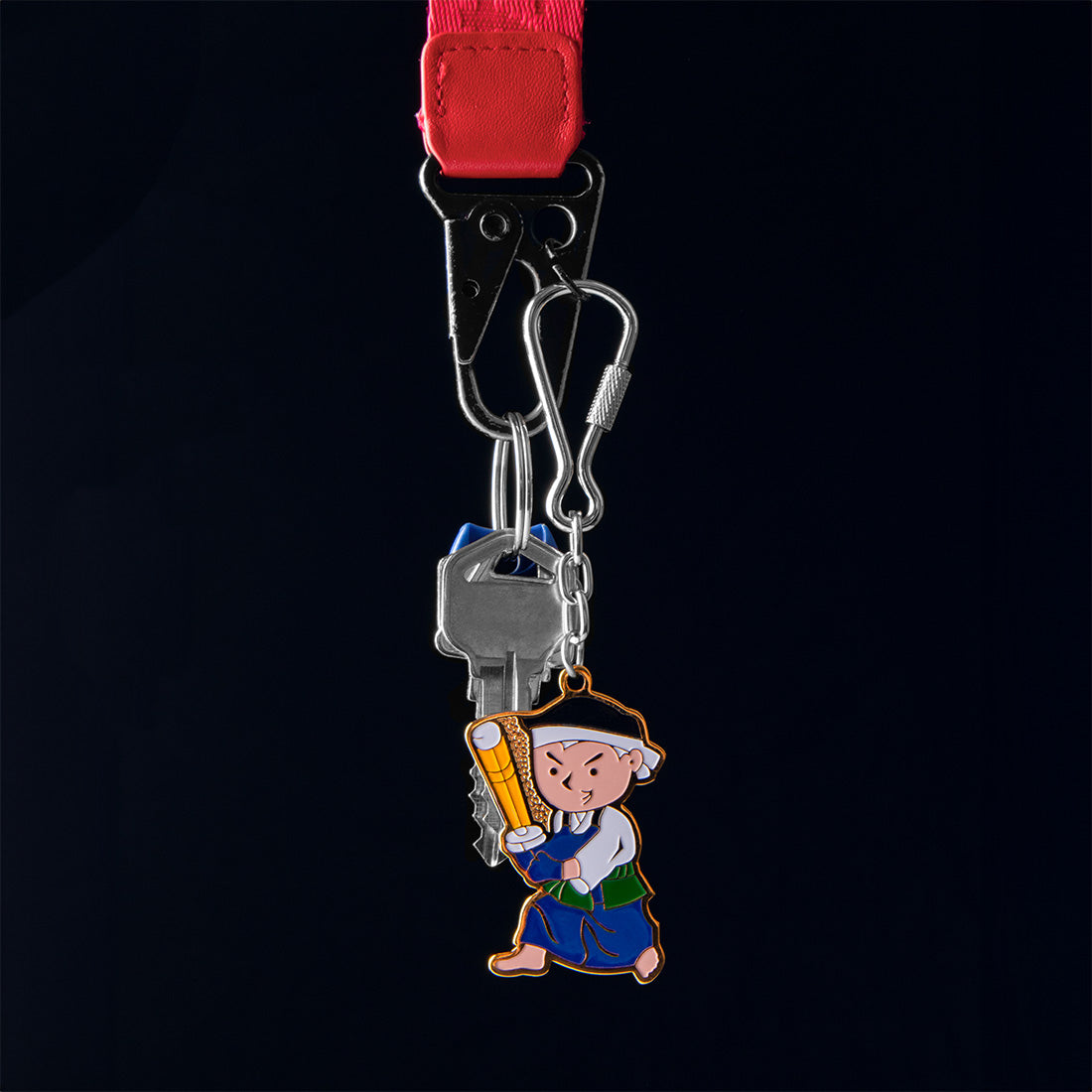 SMAI Keyring- Kendo Man - 2D