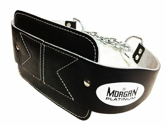 Morgan Platinum Leather Dipping Weight Belt