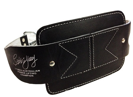 Morgan Platinum Leather Dipping Weight Belt