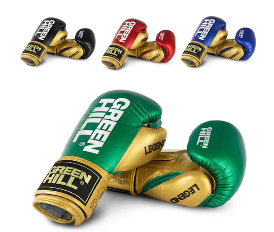 Green Hill Boxing Gloves Legend Platinum