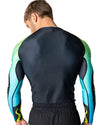 Engage Nebula Long Sleeve Rash Guard - Blue