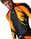 Engage Nebula Long Sleeve Rash Guard - Orange