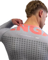 Engage Grid Tech Long Sleeve Rash Guard - Grey