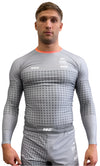 Engage Grid Tech Long Sleeve Rash Guard - Grey