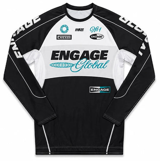 Engage Global Tech Short Sleeve Rash Guard