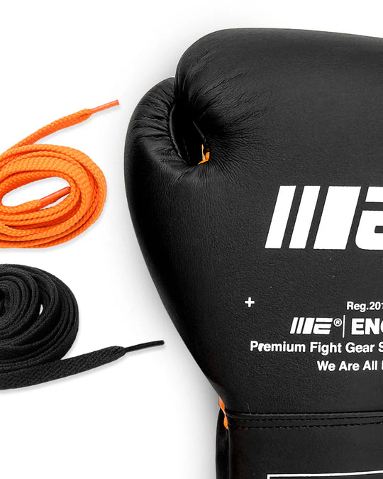 Engage W.I.P Series Boxing Gloves - Lace Up - Black