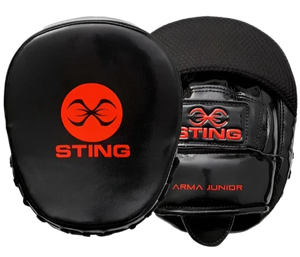 Sting Arma Junior Focus Mitt - Black/Red