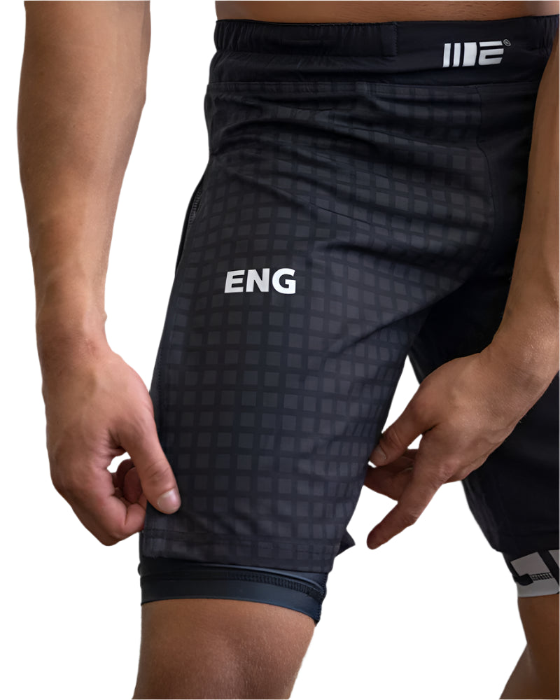 Engaging Shorts Engage Grid Tech 2-in-1 Gladiator Shorts - Black – MaxMyer