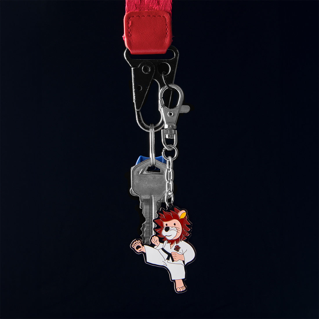 SMAI Karate Lion Keyring