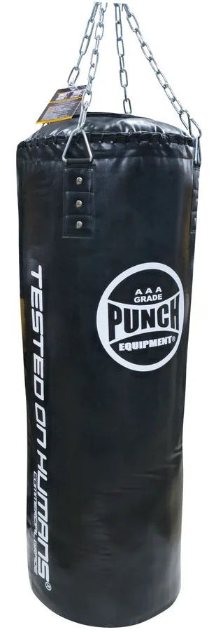 Punch Boxing Bag - Empty Casing - Trophy Getters® - Mil Spec® - 4ft - Black