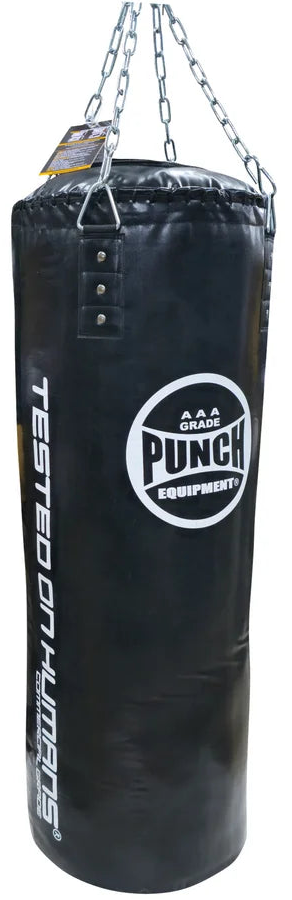Punch Boxing Bag - Empty Casing - Trophy Getters® - Mil Spec® - 6ft - Black